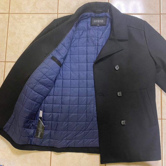 MODERN GUESS PEACOAT - Picture 5 of 11